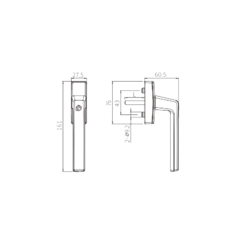 Tay cầm nhựa PVC PCZ26