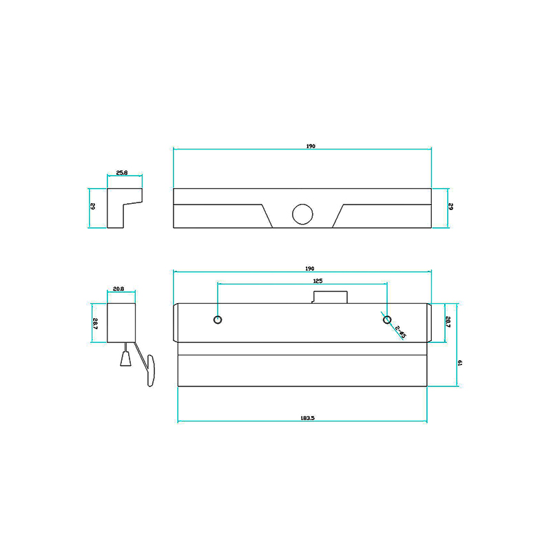  Bộ Khóa Cửa Trượt STG950 