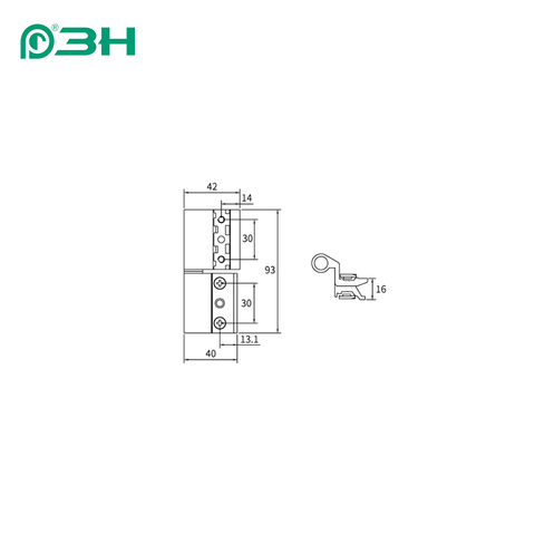 Bản Lề Cửa Sổ JX34