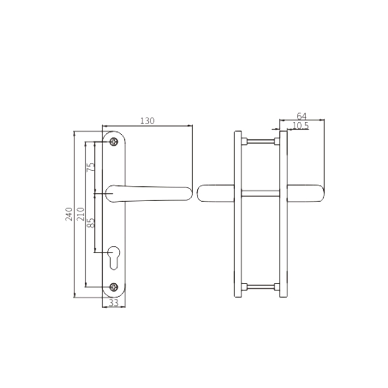 Tay nắm cửa sổ FCZM01A