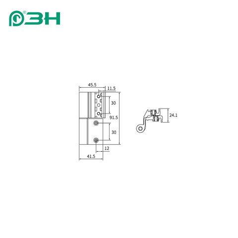 Bản Lề Cửa Sổ JX58