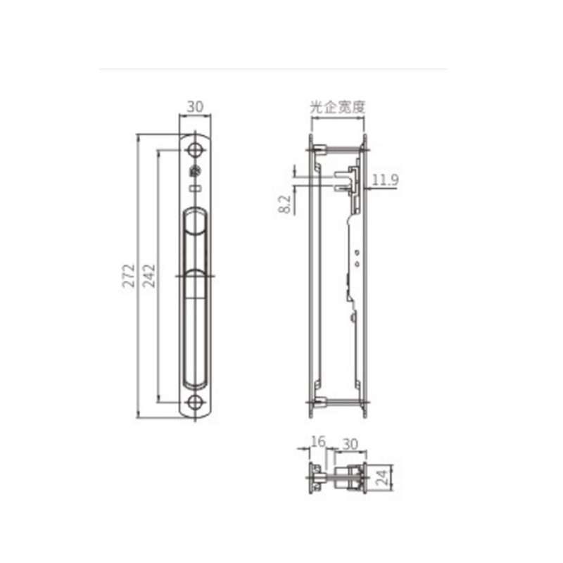 Khóa chốt trượt STG40