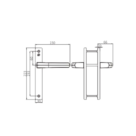 Tay nắm cửa CZM28