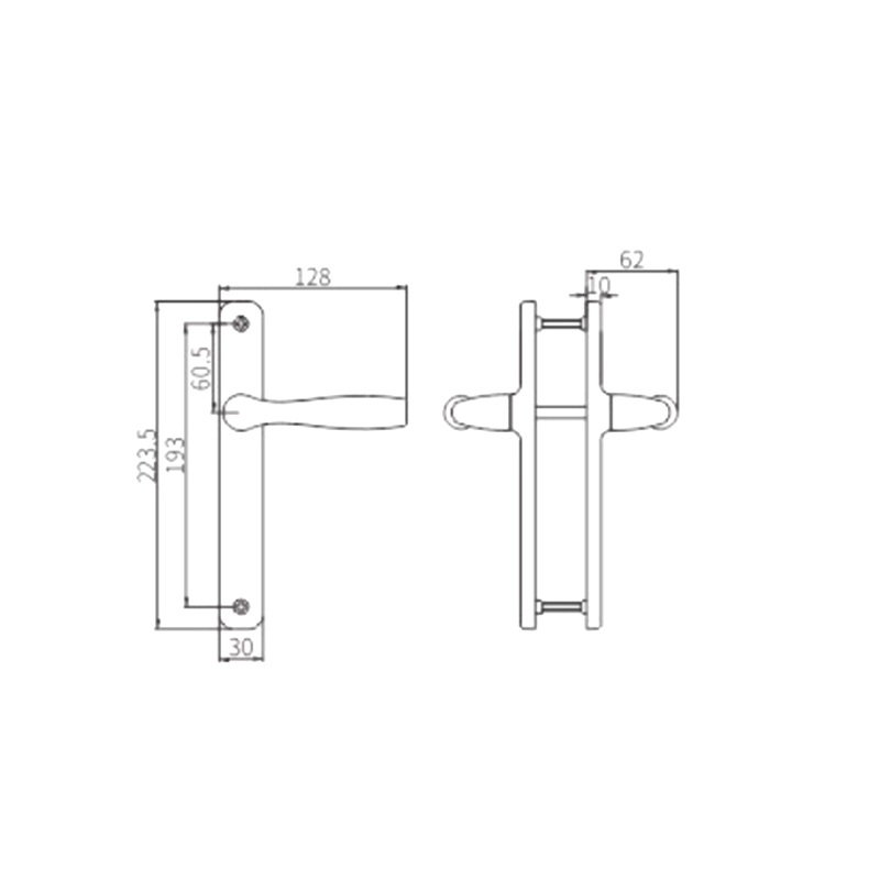 Tay nắm cửa CZM31