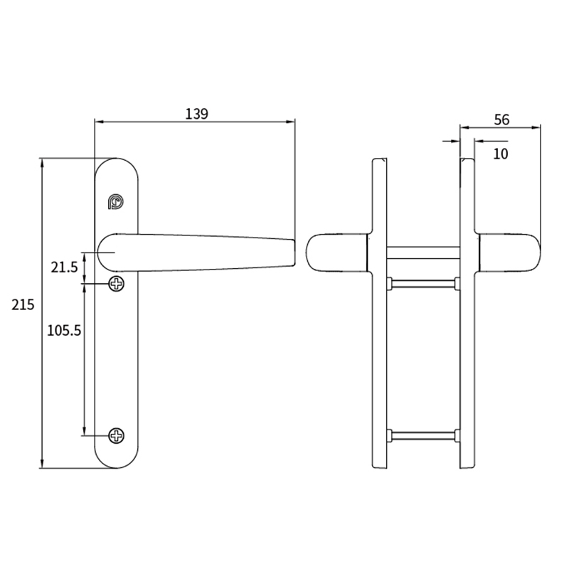 Tay nắm cửa CZM25