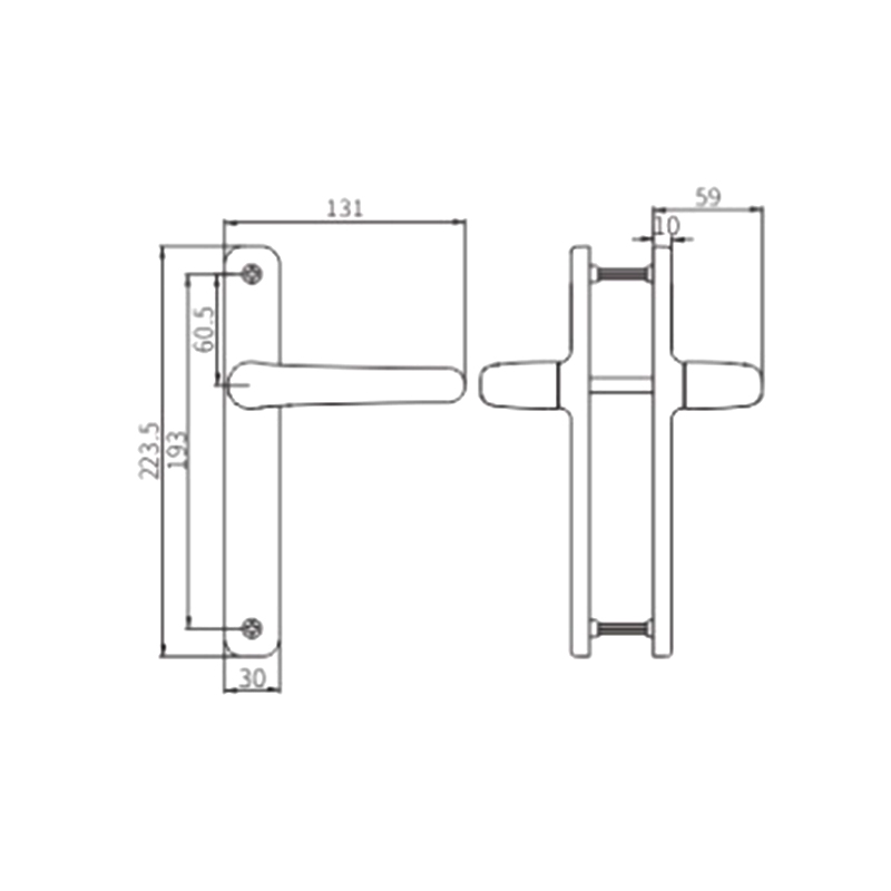 Tay nắm cửa CZM20