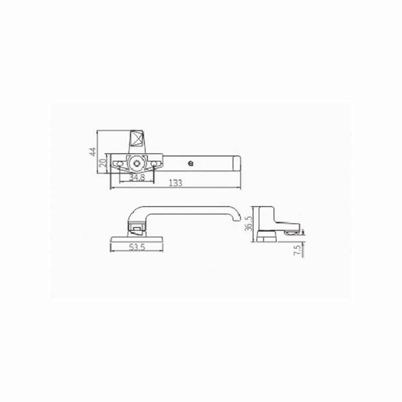 Tay nắm khóa cửa sổ ZY02