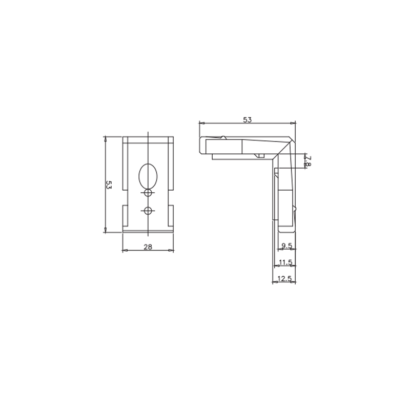 Đầu nối góc CCG02