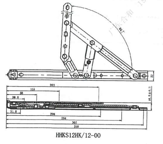Ma sát cửa sổ nhôm ở lại hhks12hk cho Hongkong