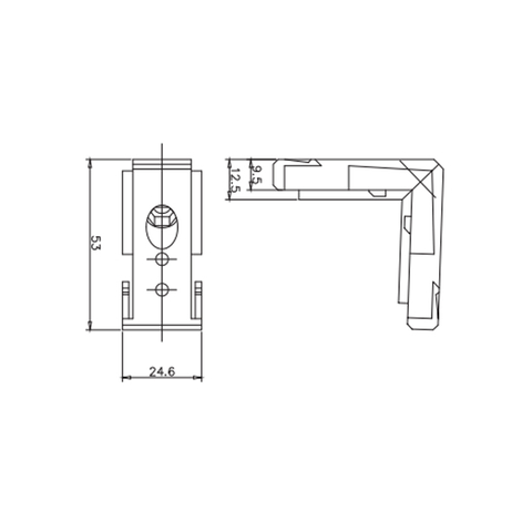 Đầu nối góc CCG08