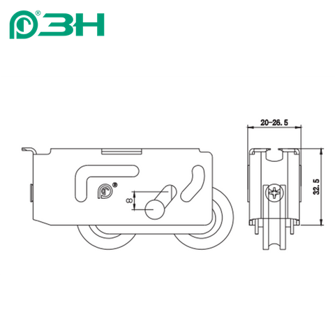 Con lăn trượt LTS17A