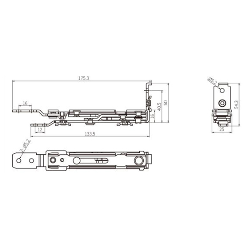 Bản lề giấu cửa sổ FYC02