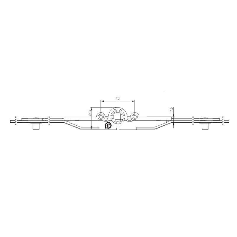 Hộp truyền động UPVC PCQ1001