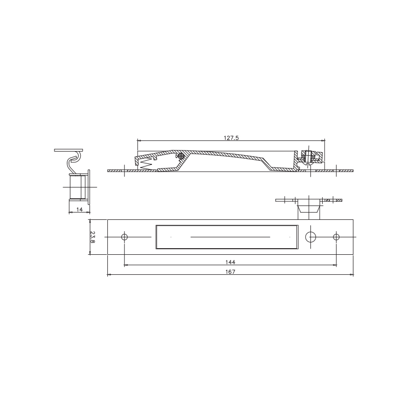 Khóa chốt trượt STG10