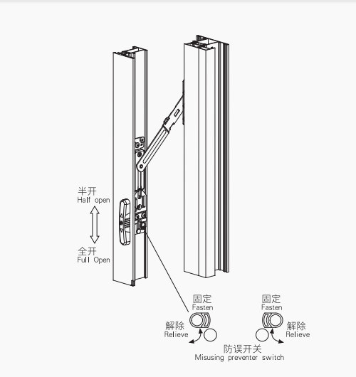 Khóa An Toàn Chống Tắt Giấu AFS03L