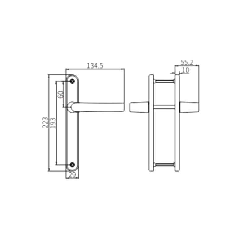 Tay nắm cửa CZM35