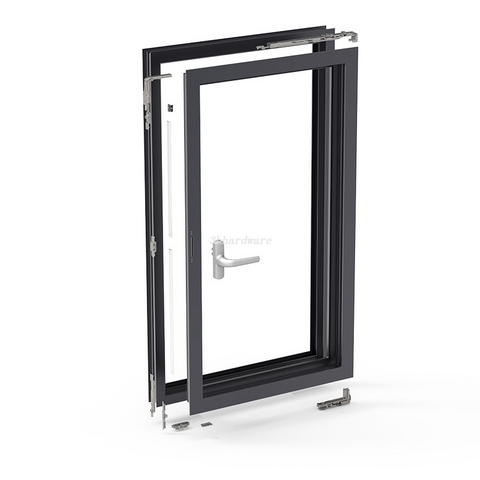Hệ thống phần cứng nghiêng 180 ° và rẽ cửa sổ