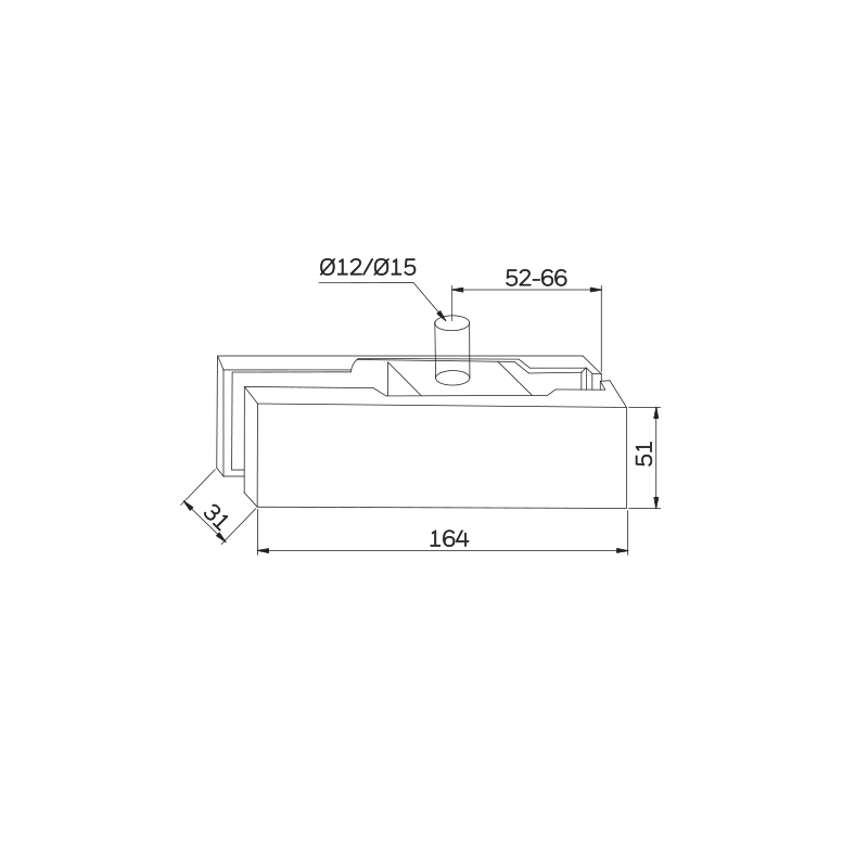 Miếng vá hàng đầu tùy chỉnh bằng thép không gỉ PF-30