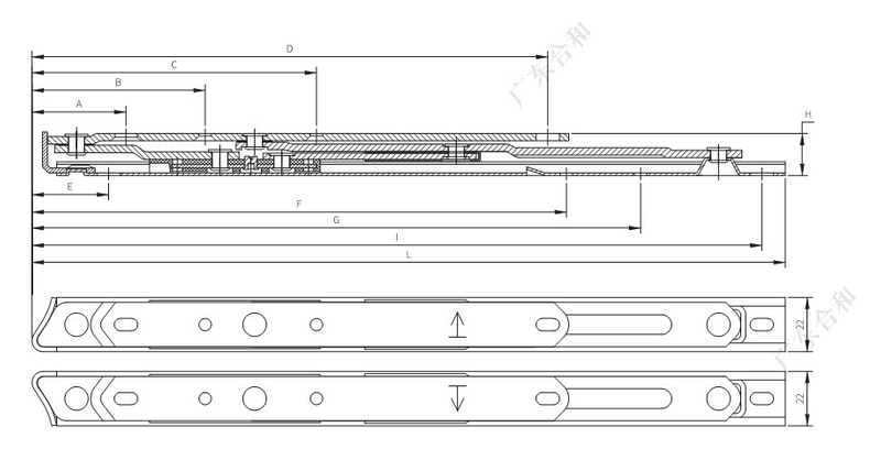 Bản lề ma sát UPVC PHKS